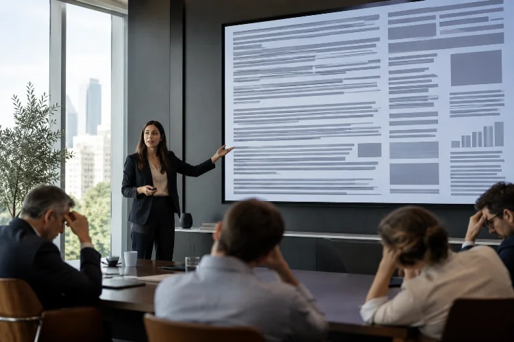How Much Text Should You Put on a Slide? A Practical Guide